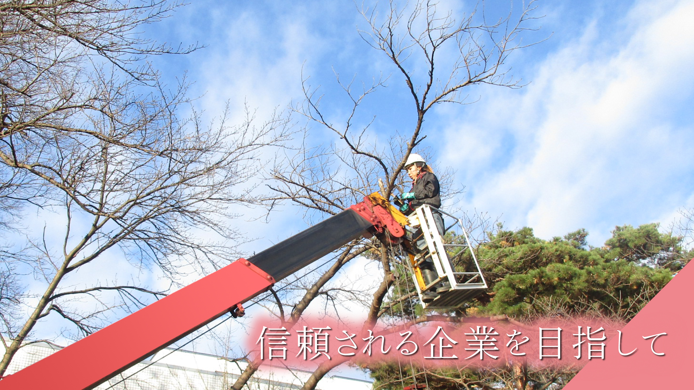 信頼される企業を目指して